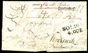 Prussia - Pre-stamp Mail 1823, Berlinchen, ... 