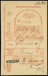 Prussia - Pre-stamp Mail 1866, DIRSCHAU, ... 