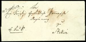 Prussia - Pre-stamp Mail 1820 (approximate. ... 
