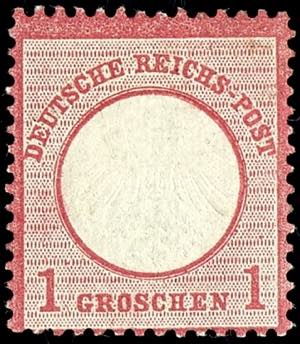 German Reich 1 Groschen small breast shield, ... 