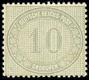 Deutsches Reich 10 Groschen Ziffern, ... 