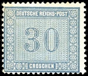 Deutsches Reich 30 Groschen Ziffern, ... 