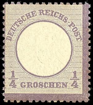 Deutsches Reich 1/4 Groschen großer ... 