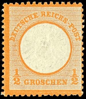 Deutsches Reich 1/2 Groschen großer Schild, ... 