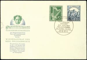 Berlin 10 and 30 Pfg. Philharmonic, official ... 