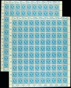 Bizone 20 Pfg first issue of stamps for ... 