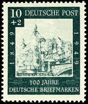 Federation 10 Pfg \100 years of stamps\, ... 