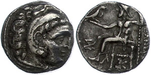 Macedonia, colophon, drachm (4, 42g), ... 