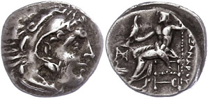 Macedonia, Abydus?, drachm (4, 14g), 310-301 ... 