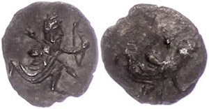 Cilicia, indefinite mint, obol (), to 380 BC ... 