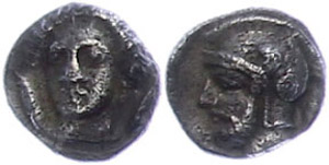 Cilicia, Tarus, obol (0, 65g), 4. Jhd. BC, ... 