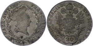 Coins of the Roman-German Empire 20 Kreuzer, ... 