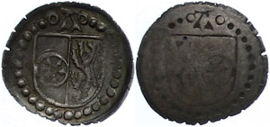 Mainz Archdiocese Penny, o. J. (1514-1545), ... 