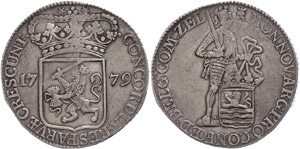 The Netherlands Zeeland, silver Dukat, 1779, ... 