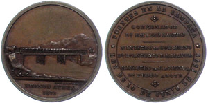 Medallions foreign before 1900 Argentina, ... 
