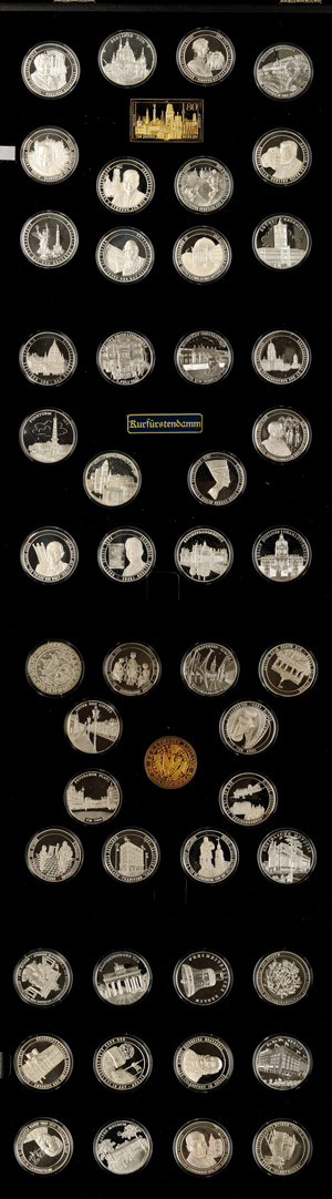 Medallions Germany after 1900 1987, 750 ... 