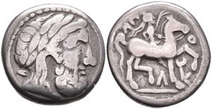 Münzen Kelten Ostkelten, Tetradrachme ... 