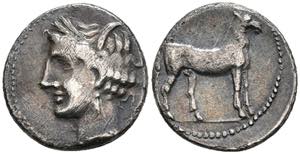 Zeugitana Karthago, 1/4 Shekel (1,85g), ... 