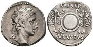 Münzen Römische Kaiserzeit Augustus, 19-15 ... 