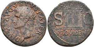 Coins Roman Imperial Period Augustus, 27 BC ... 