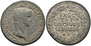 Coins Roman Imperial Period Claudius, 41-54, ... 