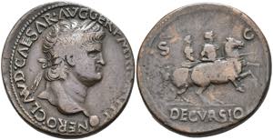 Coins Roman Imperial Period Nero, 54-68, ... 