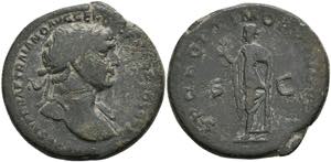 Münzen Römische Kaiserzeit Traianus, ... 