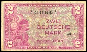 Geldscheine Deutsche Bundesbank Bank ... 