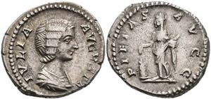 Coins Roman Imperial Period Julia Domna, ... 