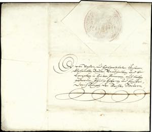 Preußen Vorphilatelie 1652, Kleve, Brief ... 
