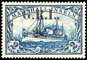 Marshall-Inseln Britische Besetzung 2 S. auf ... 