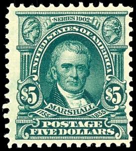 USA General Issues 5 Dollar Marshall, mint ... 