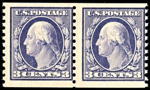 USA General Issues 3 c. Washington violet, ... 
