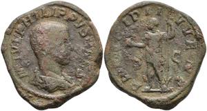 Coins Roman Imperial Period Philip II ... 