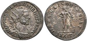 Münzen Römische Kaiserzeit Maximianus I. ... 