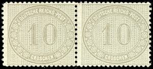 German Reich 10 Groschen yellowish-grey, ... 