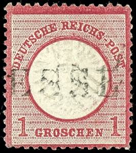 German Reich 1 Groschen large shield, ... 
