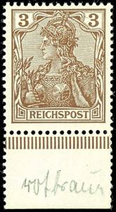 German Reich 3 penny Germania ... 