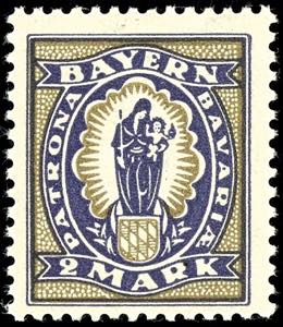 German Reich 2 Mark Bavaria farewell, ... 