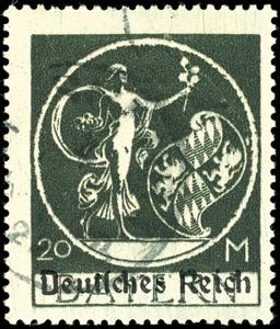 German Reich 20 Mark farewell issue with ... 