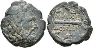 Macedonia Æ (10, 49 g), approximate 185-168 ... 