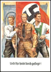 Propaganda Cards Misc Events 1938, coloured ... 