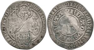 Aachen City Turnosgroschen (1, 79 g), 1420, ... 