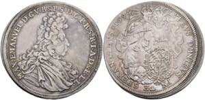 Bayern Herzogtum Taler, 1694, Maximilian II. ... 