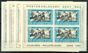 Flämische Legion Genter philatelists day, ... 