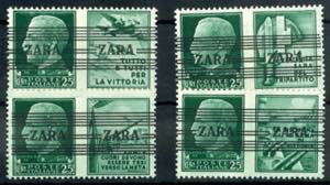 Zara 25 C. Postal stamp with propaganda side ... 