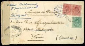 Field Post WW I November 1918, envelope ... 