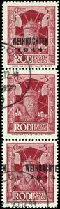 Field Post Stamps Island Rhodes, Christmas ... 