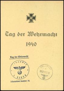 Field Post Stamps 1940, Rommel commemorative ... 