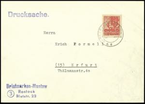 Mindelheim 7 Pfg. Handwritten, white paper, ... 